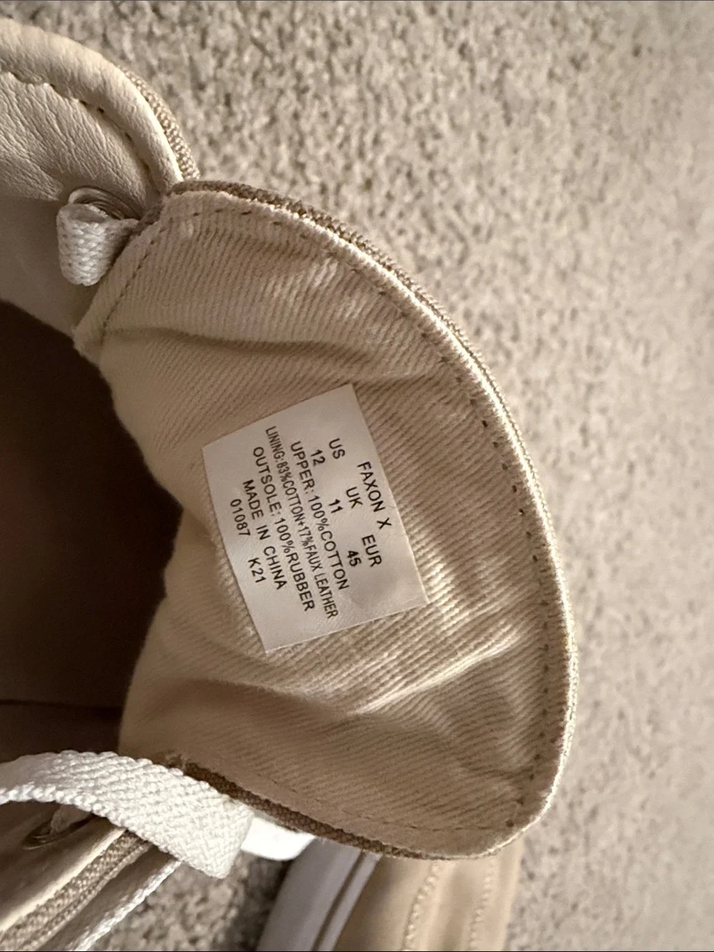 Polo by Ralph Lauren Tan Canvas Low-Top Sneakers